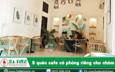 quán cà phê có phòng riêng cho nhóm
