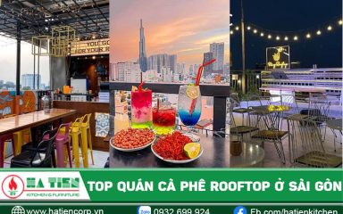 quán cà phê rooftop