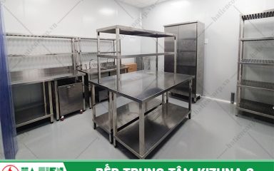 Thiết kế bếp công nghiệp tại Long An - Bếp trung tâm công ty KIZUNA 3