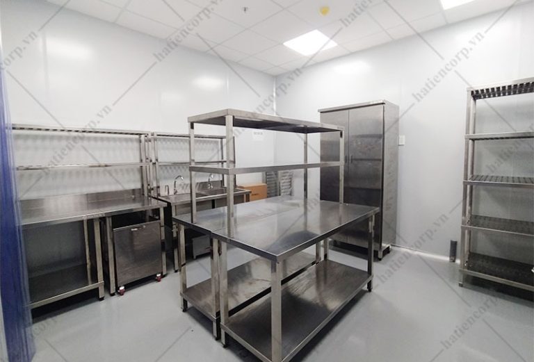 Thiết kế bếp công nghiệp tại Long An - Bếp trung tâm công ty KIZUNA 3