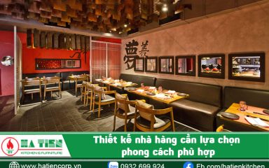 Bí quyết thiết kế nhà hàng ngon, đẹp thu hút các thượng khách - hình 13