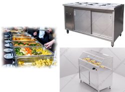 Tủ trưng bày thức ăn nóng