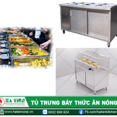 Tủ trưng bày thức ăn nóng