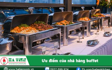 Nhà hàng buffet tiết kiệm được một khoản chi phí lớn cho nhân viên phục vụ