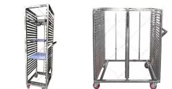Xe đẩy khay cơm - Xe đẩy inox cao cấp — Hà Tiên Corp