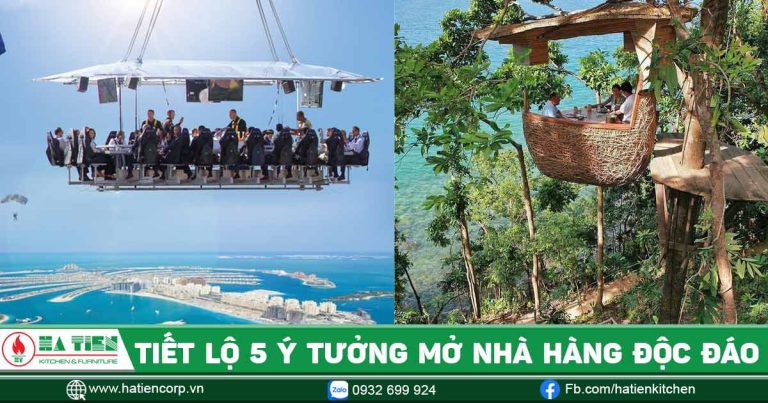 ý tưởng nhà hàng độc đáo