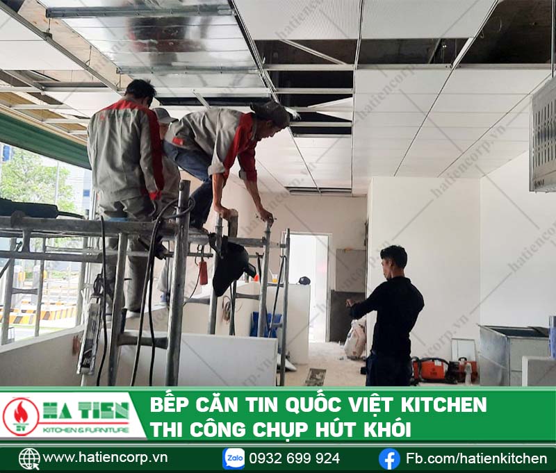 Lắp đặt, thi công hệ thống hút khói