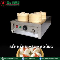 bếp hấp dimsum 6 xửng 1