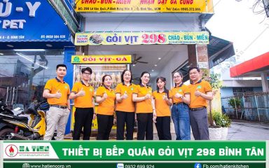 Thiết bị bếp quán ăn nhỏ - Gỏi Vịt 298 - Lê Văn Quới - Bình Tân