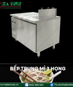 bếp trụng mì 3 họng 1