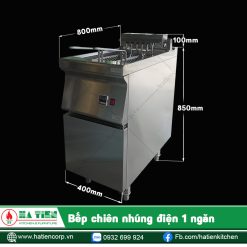 Bếp Chiên Nhúng Điện 1 Ngăn Hà Tiên