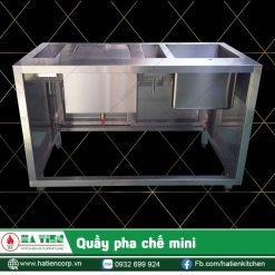 Quầy pha chế mini - Quầy bar nhà hàng hiện đại