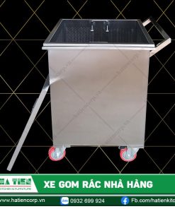 Xe gom rác - Xe thu gom thức ăn thừa nhà hàng