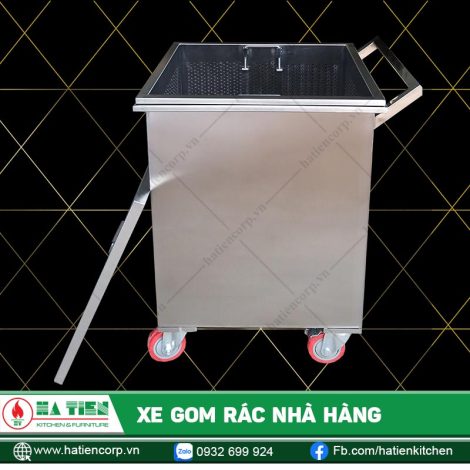 Xe gom rác - Xe thu gom thức ăn thừa nhà hàng