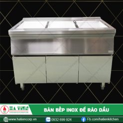 bàn bếp inox 1