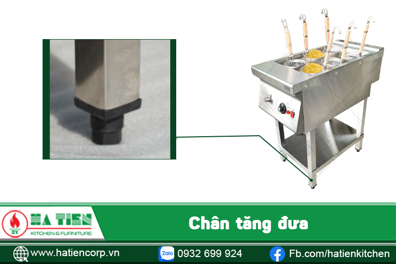 bếp trụng mì inox công nghiệp 8