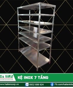 Kệ Inox 7 tầng Hà Tiên