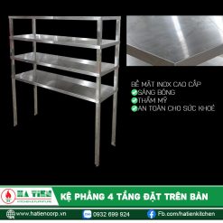 Bề mặt inox sáng bóng