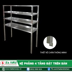 Chân có thể cài vào các bề mặt một cách dễ dàng