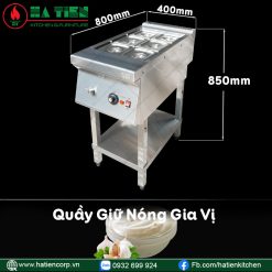 quầy giữ nóng gia vị 1
