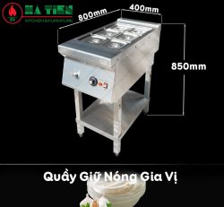 quầy giữ nóng gia vị 1