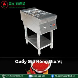 quầy giữ nóng gia vị 2