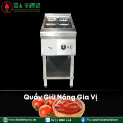 quầy giữ nóng gia vị
