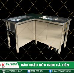 Bàn Chậu Rửa Inox Thông Minh Hà Tiên - Chậu Rửa Inox Hiện Đại