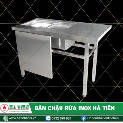 Bàn Chậu Rửa Inox Thông Minh Hà Tiên - Chậu Rửa Inox Hiện Đại