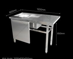 Bàn Chậu Rửa Inox Thông Minh Hà Tiên - Chậu Rửa Inox Hiện Đại
