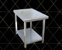 Bàn Gia Vị Inox 1 Kệ Phẳng - Bàn Gia Vị 2 Tầng