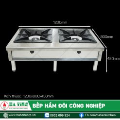 BẾP HẦM ĐÔI CÔNG NGHIỆP