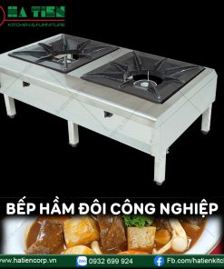 Bếp Hầm Đôi Công Nghiệp - Bếp Hầm Đôi Không Thành