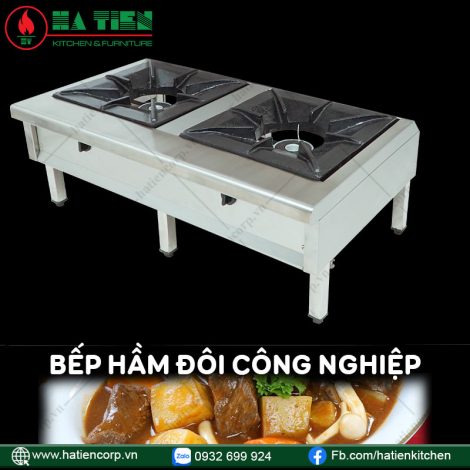 Bếp Hầm Đôi Công Nghiệp - Bếp Hầm Đôi Không Thành
