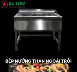 Bếp Nướng Than Ngoài Trời Hà Tiên - Bếp Nướng Than Không Kệ Dưới