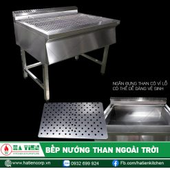 Bếp Nướng Than Ngoài Trời Hà Tiên - Bếp Nướng Than Không Kệ Dưới