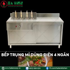 bếp trụng mì dùng điện