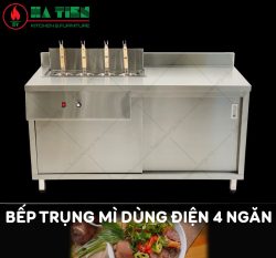 bếp trụng mì dùng điện