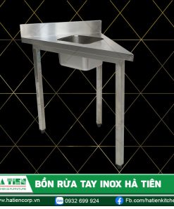 Bồn Rửa Tay Inox Hà Tiên - Bồn Rửa Tay Sản Xuất Theo Yêu Cầu