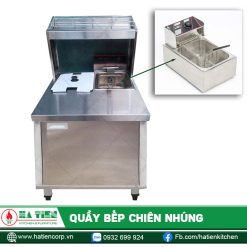Sử dụng bếp chiên nhúng 1 ngăn