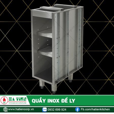 Quầy Inox Để Ly Khu Quầy Bar