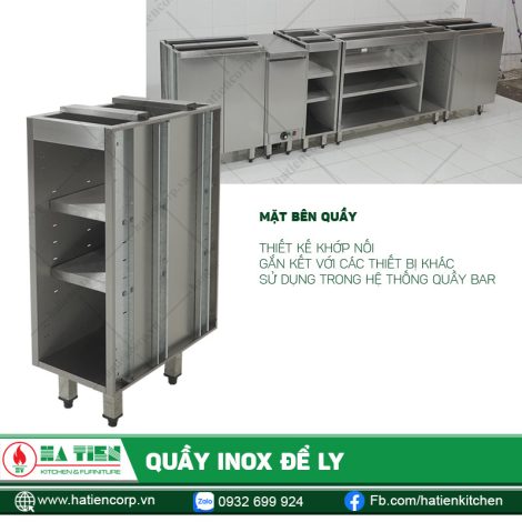 Mặt bên quầy