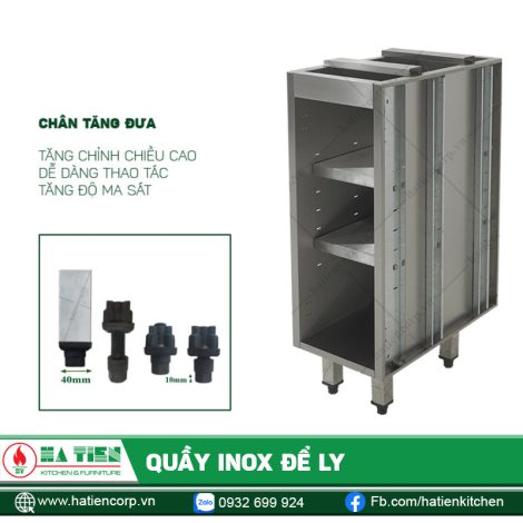 Chân điều chỉnh chiều cao