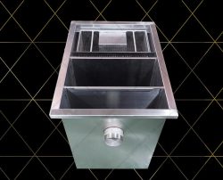 Thùng Bẫy Mỡ Inox Công Nghiệp Hiện Đại - Bể Tách Mỡ Nhà Hàng