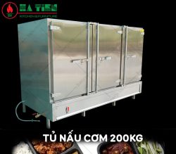 Tủ nấu cơm 200kg Hà Tiên