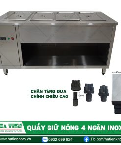 Chân điều chỉnh chiều cao cho quầy