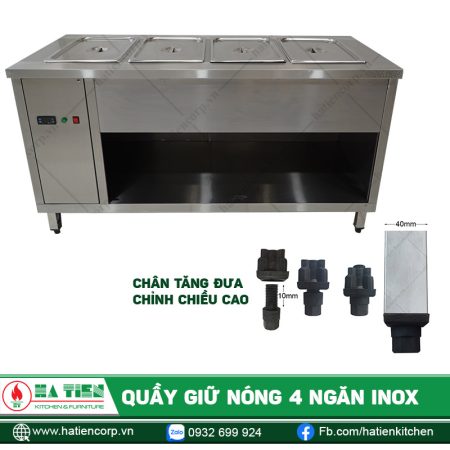 Chân điều chỉnh chiều cao cho quầy
