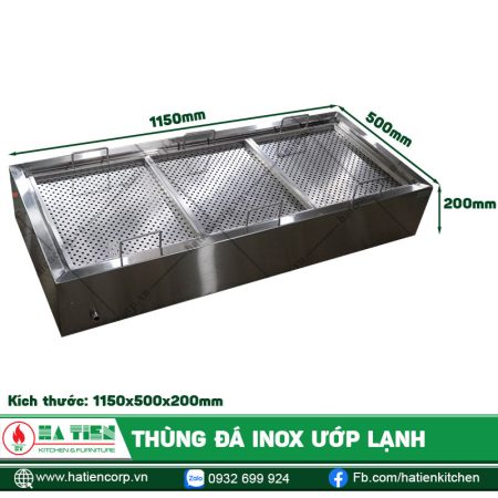 Thùng Đá Inox Ướp Lạnh