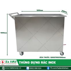 Kích thước thùng đựng rác