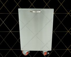 Thùng Rác Inox Để Dưới Bàn - Thùng Inox Đựng Rác Nhà Hàng - hình 2